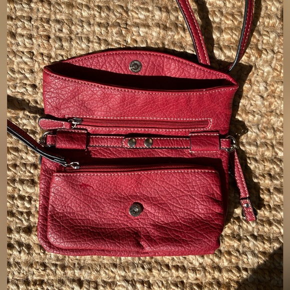 Nine West Cherry Red Crossbody Bag - Picture 2 of 3